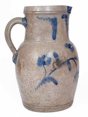 Attrib. Samuel Irvine Pottery, Newville, PA Stoneware Pitcher