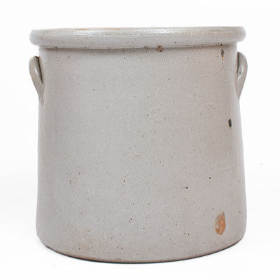 Five-Gallon F. B. NORTON & CO / WORCESTER, MASS Stoneware Parrot Crock