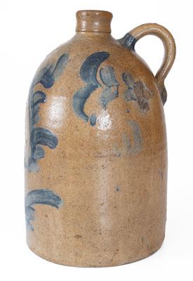 One-and-a-Half-Gallon Beaver, Pennsylvania Stoneware Jug, circa 1875