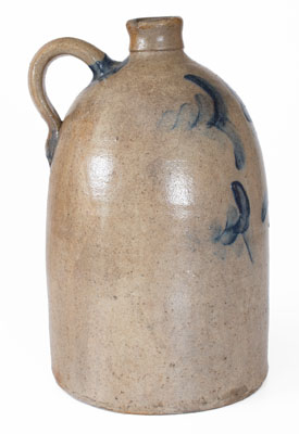 One-and-a-Half-Gallon Beaver, Pennsylvania Stoneware Jug, circa 1875