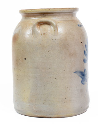 CHARLESTOWN (Boston Area, Massachusetts) Two-Gallon Stoneware Jar, mid 19th century