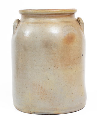 CHARLESTOWN (Boston Area, Massachusetts) Two-Gallon Stoneware Jar, mid 19th century