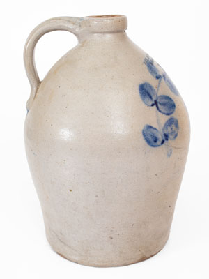 Rare and Fine SIPE, NICHOLS & CO. / Williamsport, Pa. Two-Gallon Stoneware Grapes Jug