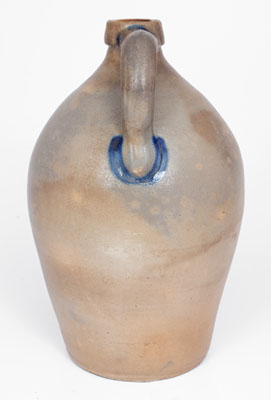 Three-Gallon J.W. COWDEN / HARRISBURG, PA Stoneware Jug, circa 1861-65