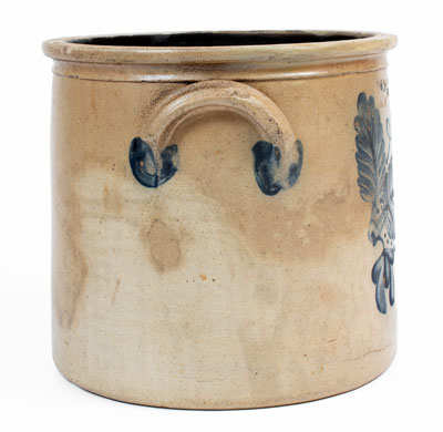 Three-Gallon COWDEN & WILCOX / HARRISBURG, PA Stoneware Crock