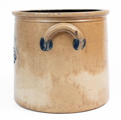 Three-Gallon COWDEN & WILCOX / HARRISBURG, PA Stoneware Crock