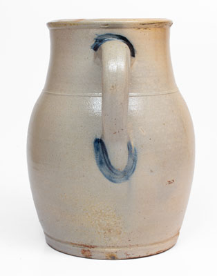 Two-Gallon COWDEN & WILCOX / HARRISBURG, PA Stoneware Pitcher, circa 1865