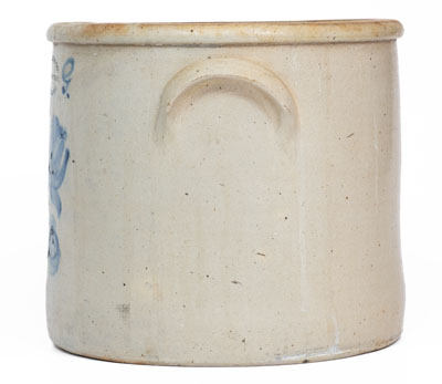 C. HAIDLE & CO. / UNION POTTERY / NEWARK, N.J. Stoneware Crock