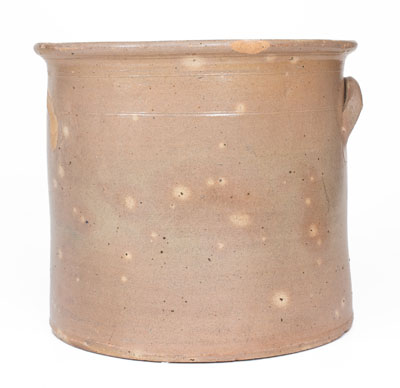 4 Gal. T. G. DAUB / EASTON, PA Stoneware Crock w/ Floral Decoration