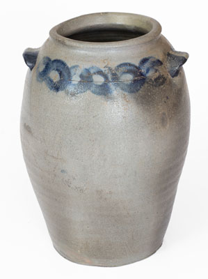 Two-Gallon H. SMITH & Co, (Alexandria, VA) Stoneware Jar, circa 1825