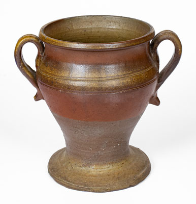 Salt-Glazed Middle Tennessee Stoneware Urn, late 19th or early 20th century