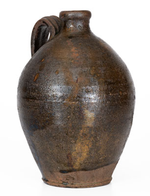 Tennessee Redware Jug, possibly Jefferson County, 19th century