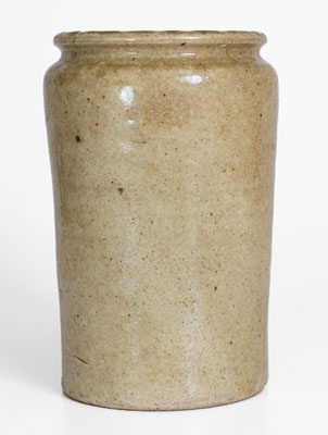 Alkaline-Glazed Stoneware Jar, Incised 