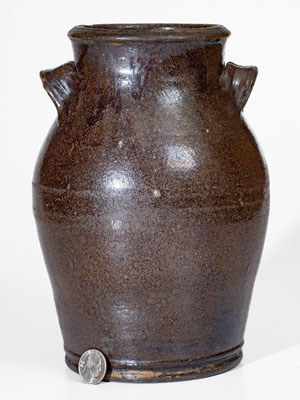 Eastern TN Redware Jar, second or third quarter 19th century