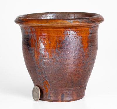 Greene County, Tennessee Redware Jar, circa 1820-1880