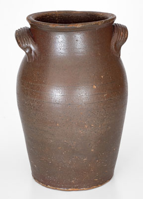 Attrib. Hinkle-Mort Pottery, Jefferson County, Tennessee Salt-Glazed Stoneware Jar, c1850-1870