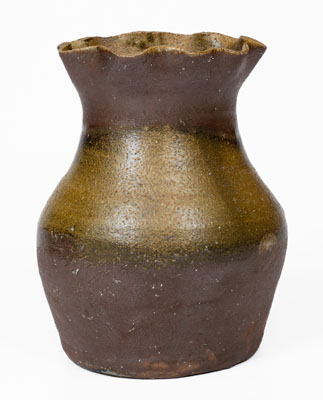 Salt-Glazed Stoneware Vase, Middle Tennessee, late 19th or early 20th century