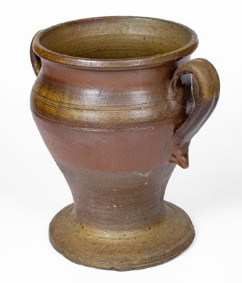 Salt-Glazed Middle Tennessee Stoneware Urn, late 19th or early 20th century