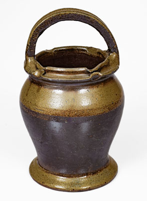 Salt-Glazed Middle Tennessee Stoneware Vase, late 19th or early 20th century