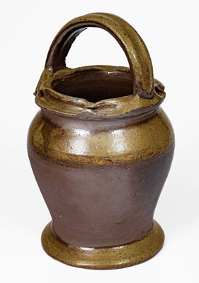 Salt-Glazed Middle Tennessee Stoneware Vase, late 19th or early 20th century