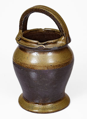 Salt-Glazed Middle Tennessee Stoneware Vase, late 19th or early 20th century