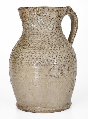 64. Pottery,Pitcher- C.T. Brown, Rock Mills, AL (165)