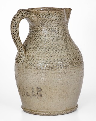 64. Pottery,Pitcher- C.T. Brown, Rock Mills, AL (165)