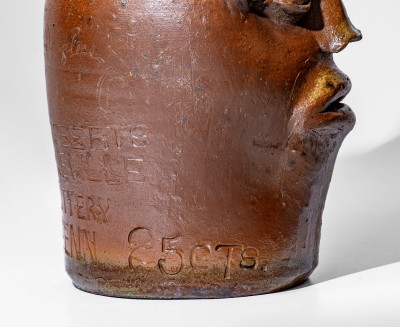 98. Pottery,Jug,FaceJug,TN- Inscribed Negro (251)