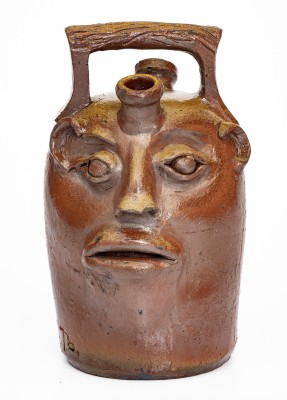 98. Pottery,Jug,FaceJug,TN- Inscribed Negro (251)