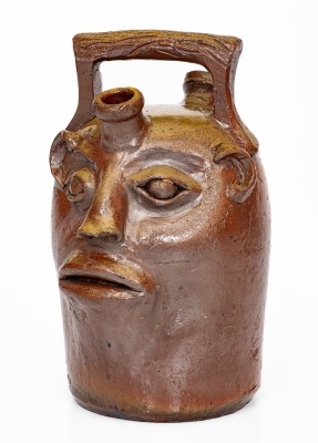 98. Pottery,Jug,FaceJug,TN- Inscribed Negro (251)