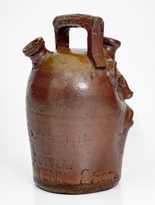 98. Pottery,Jug,FaceJug,TN- Inscribed Negro (251)