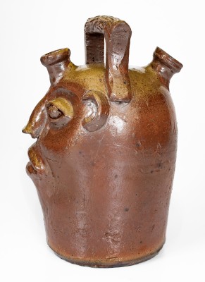 98. Pottery,Jug,FaceJug,TN- Inscribed Negro (251)