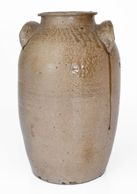 Attrib. Craven Family, Henderson County, TN Salt-Glazed Stoneware Jar, circa 1830-1865