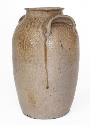 Attrib. Craven Family, Henderson County, TN Salt-Glazed Stoneware Jar, circa 1830-1865