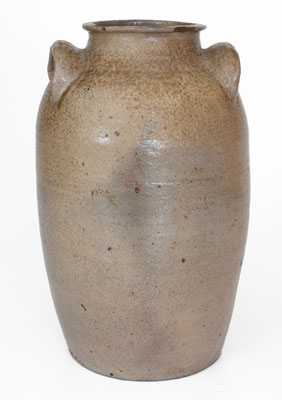 Attrib. Craven Family, Henderson County, TN Salt-Glazed Stoneware Jar, circa 1830-1865