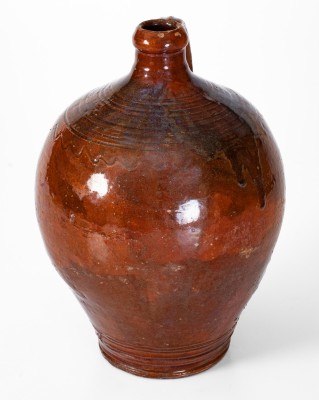 177. Pottery,Jug- Silas Watkins, NC (364)