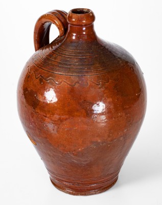 177. Pottery,Jug- Silas Watkins, NC (364)