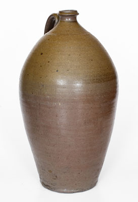 Middle Tennessee Salt-Glazed Stoneware Jug, possibly Spears Family, second half 19th century