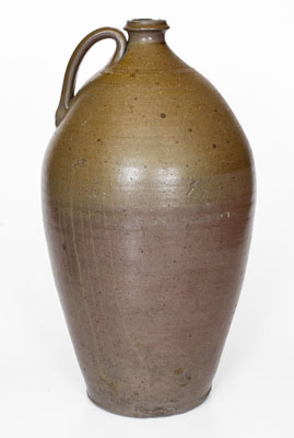 Middle Tennessee Salt-Glazed Stoneware Jug, possibly Spears Family, second half 19th century