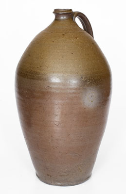 Middle Tennessee Salt-Glazed Stoneware Jug, possibly Spears Family, second half 19th century