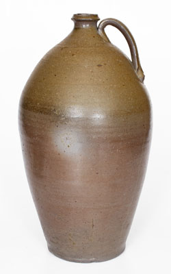 Middle Tennessee Salt-Glazed Stoneware Jug, possibly Spears Family, second half 19th century