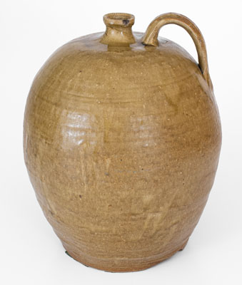 Three-Gallon Edgefield District, South Carolina Alkaline-Glazed Stoneware Jug