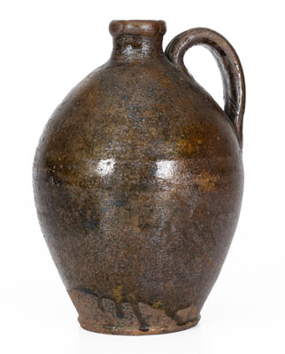 Tennessee Redware Jug, possibly Jefferson County, 19th century