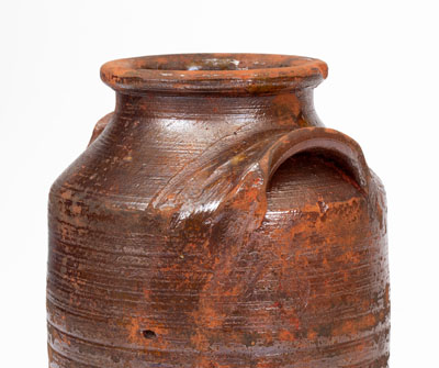 Probably Hawkins County, Tennessee Redware Jar, c1800-1840