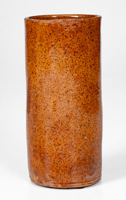 Glazed Redware Mug attrib. Emanuel Suter, Rockingham County, Virginia, circa 1875