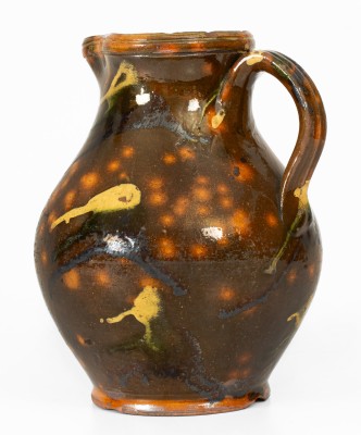 250. Pottery,Pitcher,Earthenware- possibly Peter Bell (468)