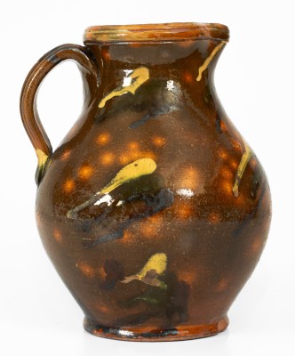 250. Pottery,Pitcher,Earthenware- possibly Peter Bell (468)