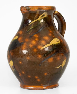 250. Pottery,Pitcher,Earthenware- possibly Peter Bell (468)