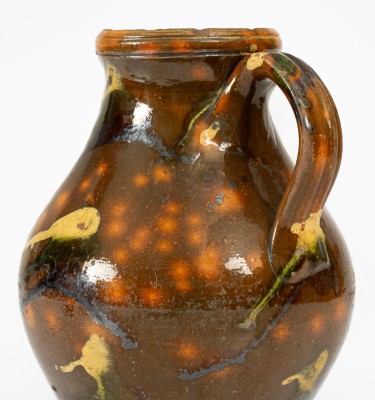 250. Pottery,Pitcher,Earthenware- possibly Peter Bell (468)