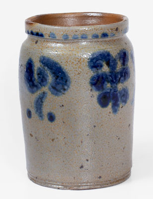 Rare Small-Sized Stoneware Jar Inscribed 